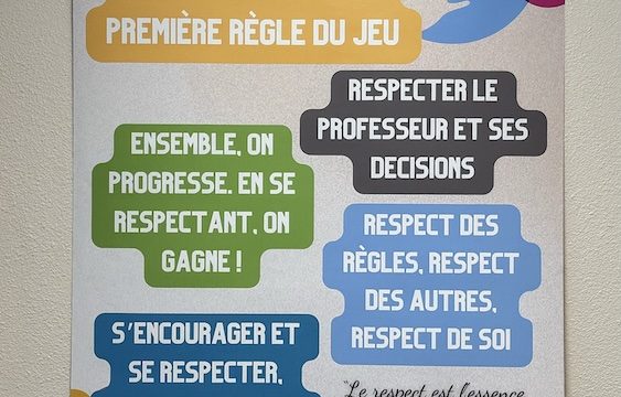 🕊️ Une nouvelle affiche installée dans notre salle de danse 🕊️